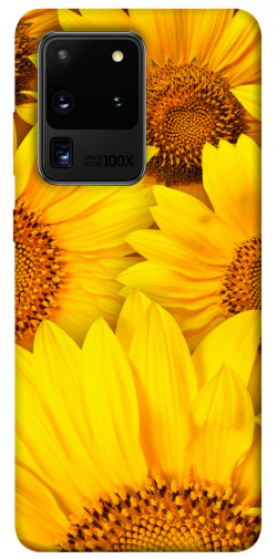 Чехол itsPrint Букет подсолнухов для Samsung Galaxy S20 Ultra