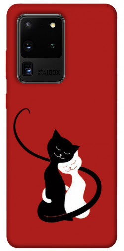 Чехол itsPrint Влюбленные коты для Samsung Galaxy S20 Ultra