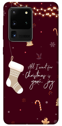 Чехол itsPrint Новогоднее пожелание для Samsung Galaxy S20 Ultra