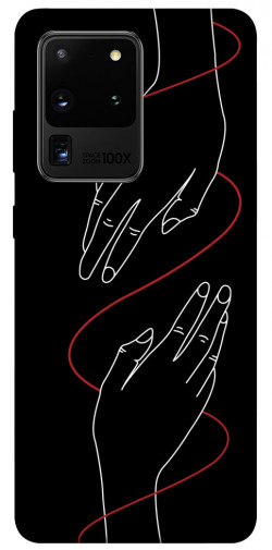 Чехол itsPrint Плетение рук для Samsung Galaxy S20 Ultra