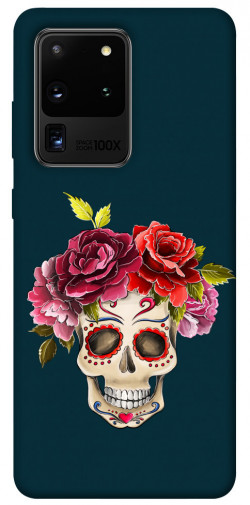 Чохол itsPrint Flower skull для Samsung Galaxy S20 Ultra