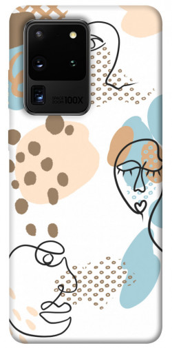 Чехол itsPrint Face pattern для Samsung Galaxy S20 Ultra