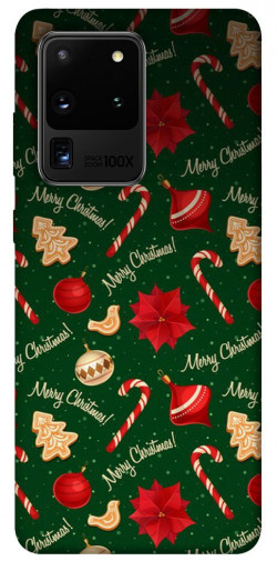 Чехол itsPrint Merry Christmas для Samsung Galaxy S20 Ultra