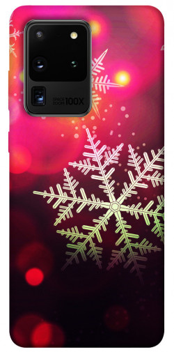 Чехол itsPrint Снежинки для Samsung Galaxy S20 Ultra