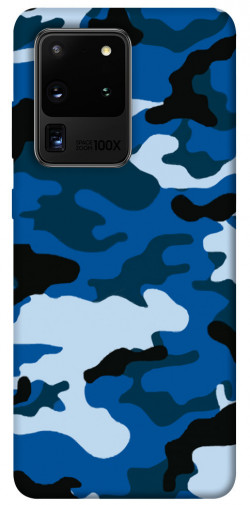 Чохол itsPrint Синій камуфляж 3 для Samsung Galaxy S20 Ultra