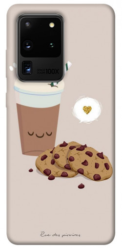 Чехол itsPrint Кофе с печеньем для Samsung Galaxy S20 Ultra
