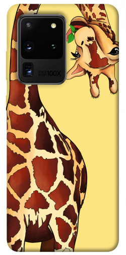 Чехол itsPrint Cool giraffe для Samsung Galaxy S20 Ultra