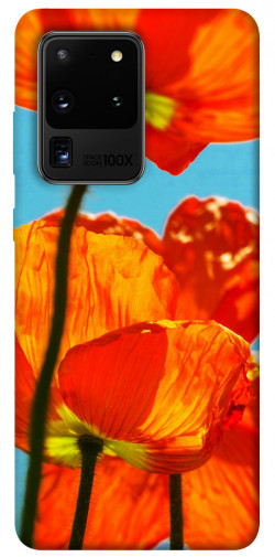 Чехол itsPrint Яркие маки для Samsung Galaxy S20 Ultra
