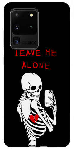 Чехол itsPrint Leave me alone для Samsung Galaxy S20 Ultra