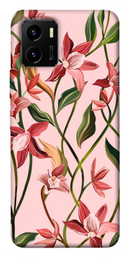 Чехол itsPrint Floral motifs для Vivo Y15s