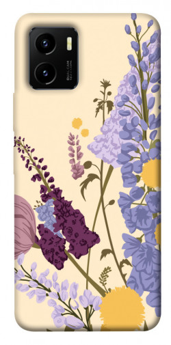 Чохол itsPrint Flowers art для Vivo Y15s