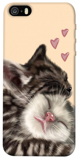 Чехол itsPrint Cats love для Apple iPhone 5/5S/SE