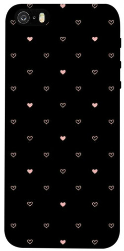 Чехол itsPrint Сердечки для Apple iPhone 5/5S/SE