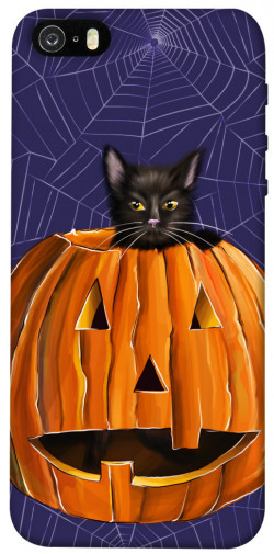 Чехол itsPrint Cat and pumpkin для Apple iPhone 5/5S/SE