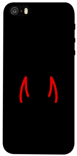 Чехол itsPrint Red horns для Apple iPhone 5/5S/SE
