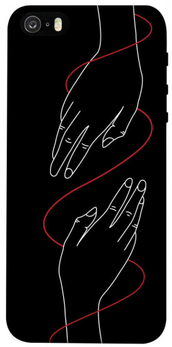Чехол itsPrint Плетение рук для Apple iPhone 5/5S/SE