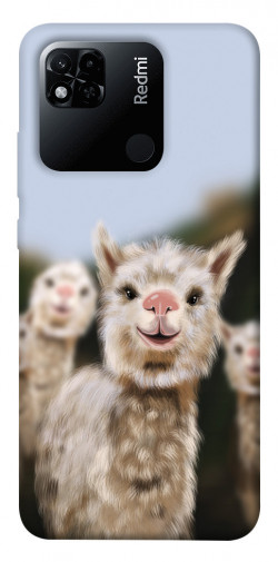 Чехол itsPrint Funny llamas для Xiaomi Redmi 10A