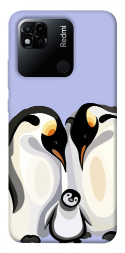 Чехол itsPrint Penguin family для Xiaomi Redmi 10A