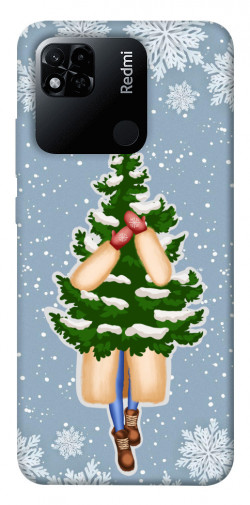 Чехол itsPrint Christmas tree для Xiaomi Redmi 10A