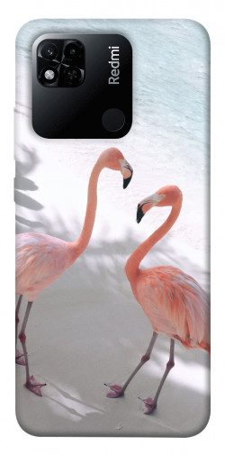Чехол itsPrint Flamingos для Xiaomi Redmi 10A