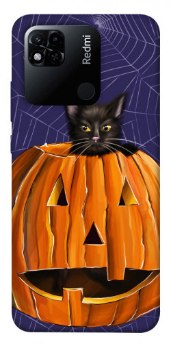 Чехол itsPrint Cat and pumpkin для Xiaomi Redmi 10A