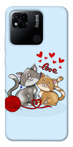 Чехол itsPrint Два кота Love для Xiaomi Redmi 10A