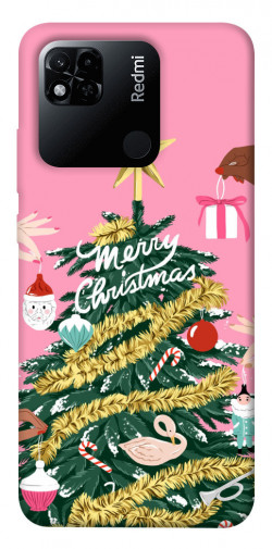 Чехол itsPrint Праздничная елка для Xiaomi Redmi 10A