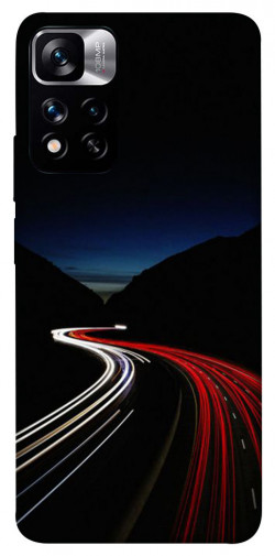 Чехол itsPrint Красно-белая дорога для Xiaomi Poco M4 Pro 5G