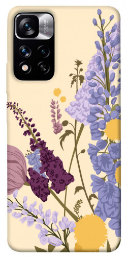 Чохол itsPrint Flowers art для Xiaomi Poco M4 Pro 5G