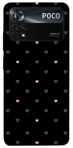 Чехол itsPrint Сердечки для Xiaomi Poco X4 Pro 5G
