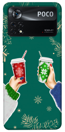Чехол itsPrint Winter drinks для Xiaomi Poco X4 Pro 5G