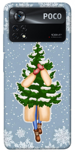 Чехол itsPrint Christmas tree для Xiaomi Poco X4 Pro 5G