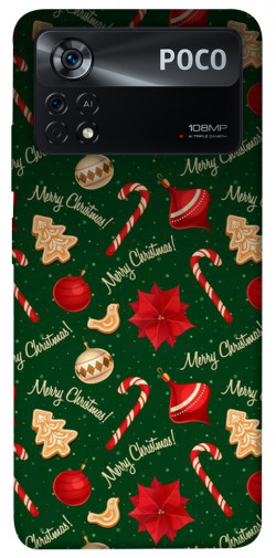 Чехол itsPrint Merry Christmas для Xiaomi Poco X4 Pro 5G