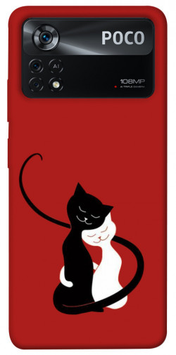 Чохол itsPrint Закохані коти для Xiaomi Poco X4 Pro 5G