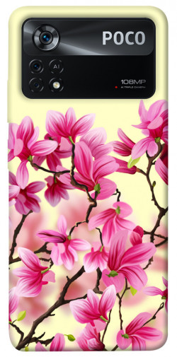 Чохол itsPrint Квіти сакури для Xiaomi Poco X4 Pro 5G