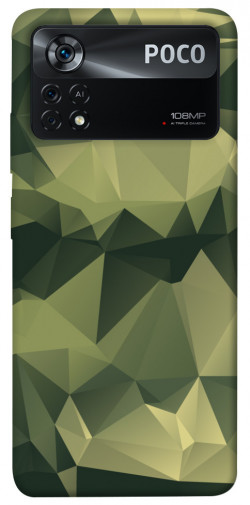Чехол itsPrint Треугольный камуфляж 2 для Xiaomi Poco X4 Pro 5G