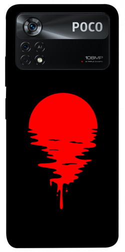 Чехол itsPrint Red Moon для Xiaomi Poco X4 Pro 5G