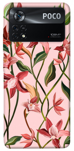 Чохол itsPrint Floral motifs для Xiaomi Poco X4 Pro 5G