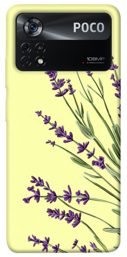 Чехол itsPrint Lavender art для Xiaomi Poco X4 Pro 5G