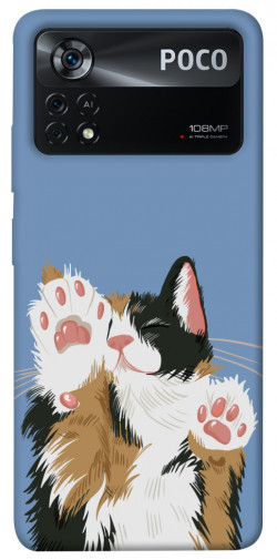 Чехол itsPrint Funny cat для Xiaomi Poco X4 Pro 5G