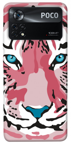 Чохол itsPrint Pink tiger для Xiaomi Poco X4 Pro 5G