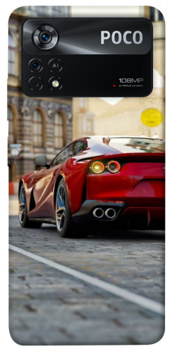 Чехол itsPrint Red Ferrari для Xiaomi Poco X4 Pro 5G