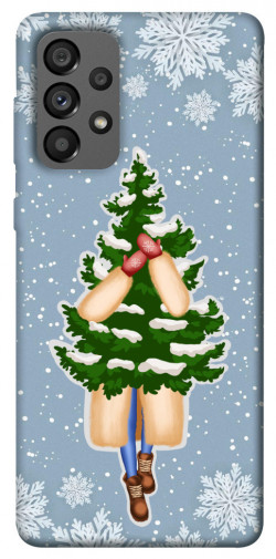 Чехол itsPrint Christmas tree для Samsung Galaxy A73 5G