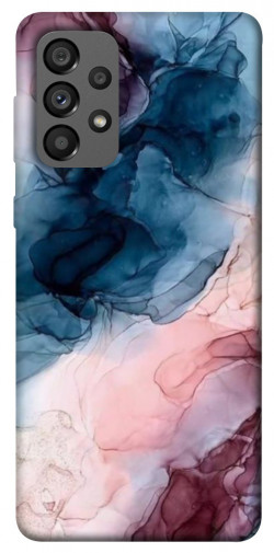Чехол itsPrint Розово-голубые разводы для Samsung Galaxy A73 5G