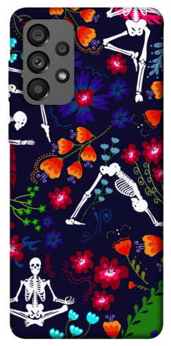 Чехол itsPrint Yoga skeletons для Samsung Galaxy A73 5G
