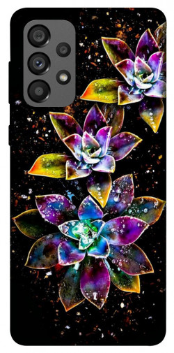 Чехол itsPrint Flowers on black для Samsung Galaxy A73 5G