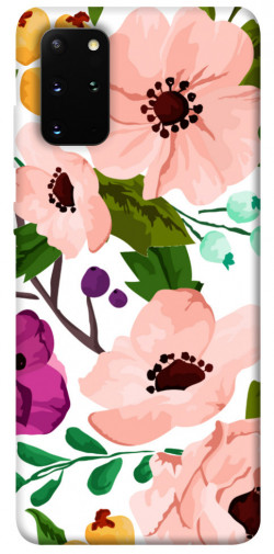 Чехол itsPrint Акварельные цветы для Samsung Galaxy S20+