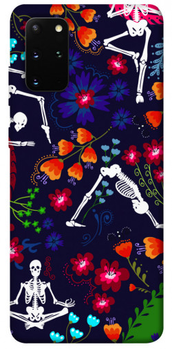 Чехол itsPrint Yoga skeletons для Samsung Galaxy S20+