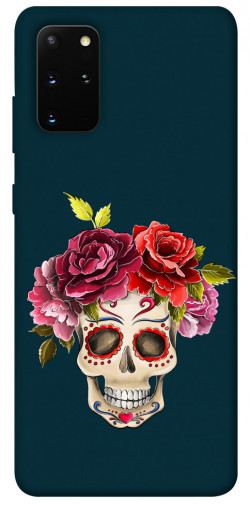 Чехол itsPrint Flower skull для Samsung Galaxy S20+