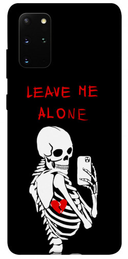 Чехол itsPrint Leave me alone для Samsung Galaxy S20+